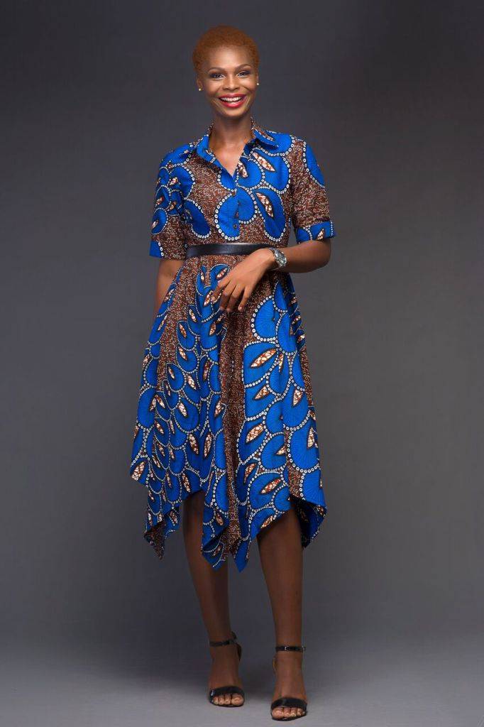 THE ANKARA SHIRT DRESS YOU NEED THIS SUMMER SEASON