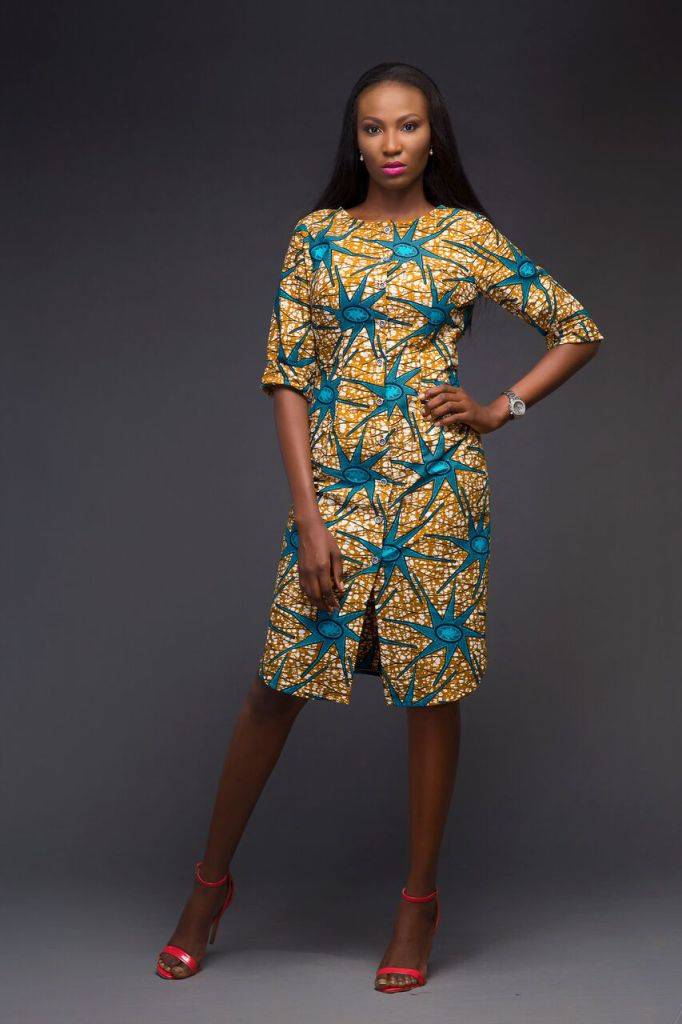 THE ANKARA SHIRT DRESS YOU NEED THIS SUMMER SEASON