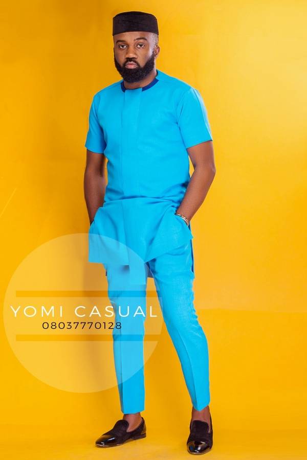 Nigerian Menswear Designer Yomi Casual Enlists Noble Igwe As His Muse (Lookbook)