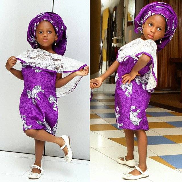 SEE HOW THE KIDS ROCK STYLISH OWANBE ASO EBI STYLES