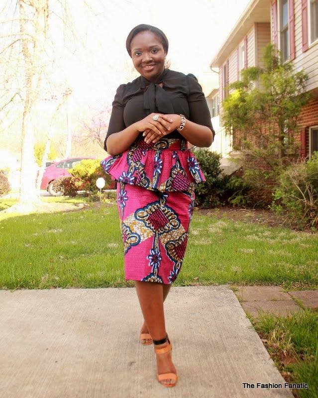 ANKARA PEPLUM SKIRT AND THE WAYS YOU CAN WEAR THEM