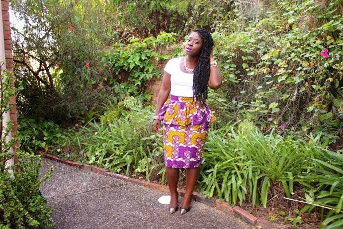 ANKARA PEPLUM SKIRT AND THE WAYS YOU CAN WEAR THEM