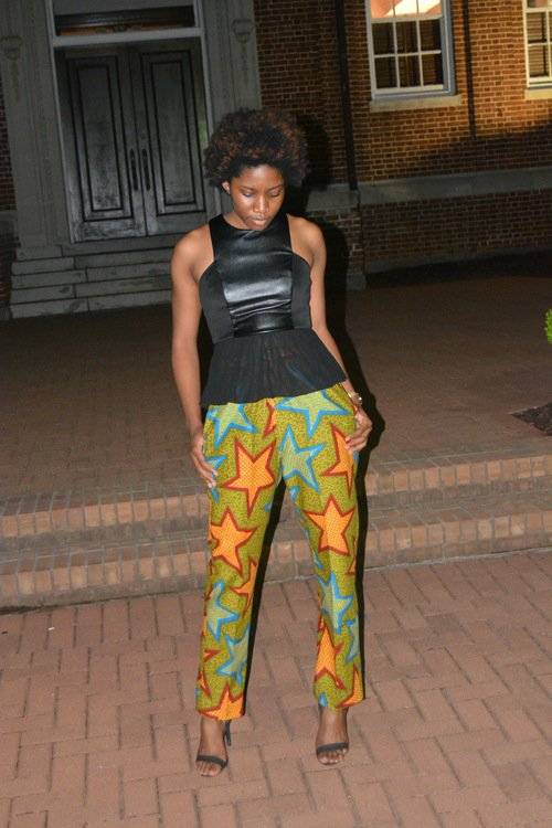 THIS IS HOW YOU CAN PULL OFF AN ANKARA DRAWSTRING PANT