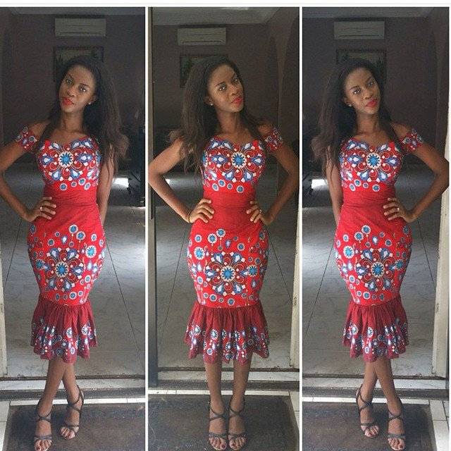 THESE ANKARA TRUMPET DRESSES TREND YOU SHOULD JOIN NOW