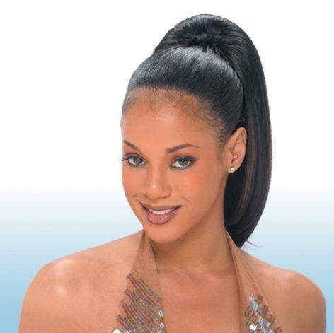 VIBRANT WEAVE PONYTAIL HAIRSTYLE FOR AFRICAN WOMEN