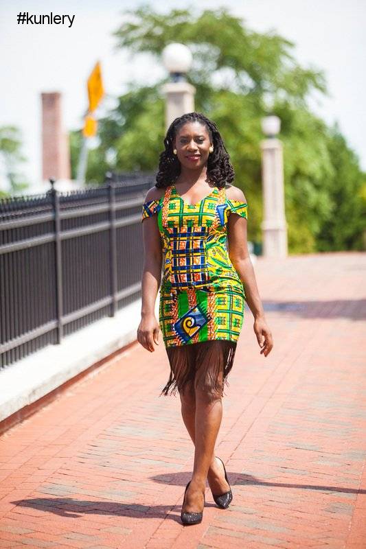 THE ANKARA FRINGE STYLE IS MAKING A COME-BACK