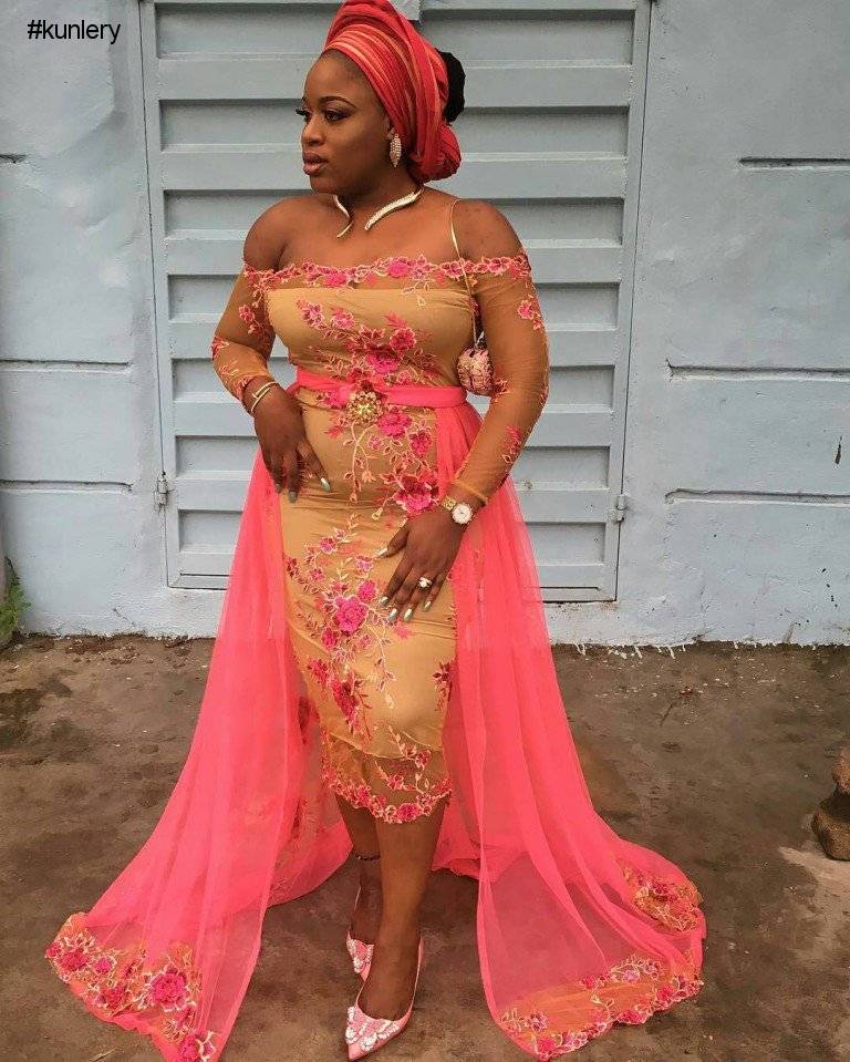 THE COOLEST PINK LACE ASO EBI STYLES YOU NEED TO SEE