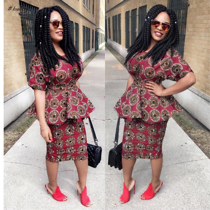 THE SCARLET RED ANKARA LOOKS TO SEE THIS ‘EMBER’ MONTH