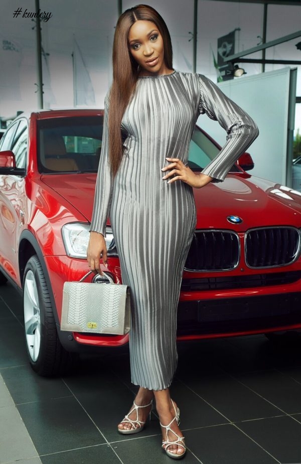 MODEL/TV PERSONALITY IDIA AISIEN STUNS AS SHE MODELS FOR “MAJU X BMW” EDIT LOOKBOOK