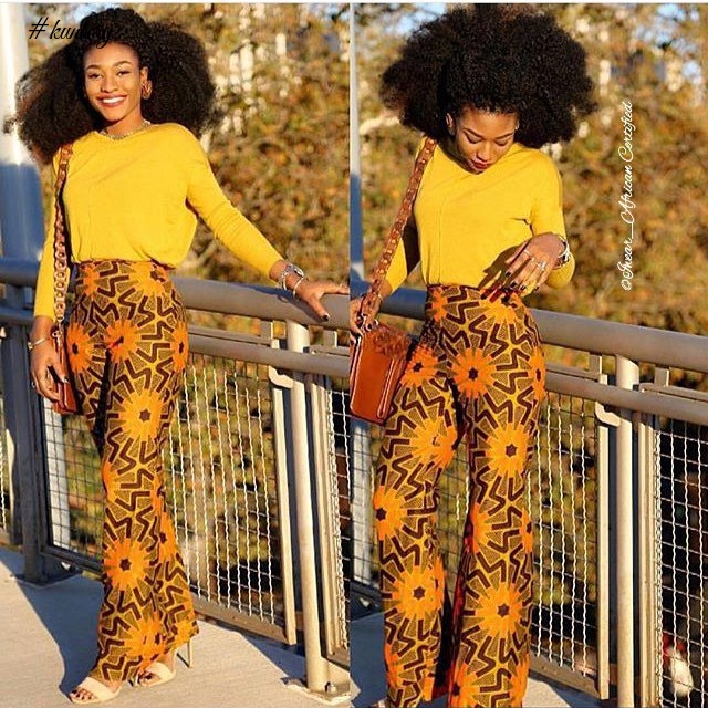 LATEST ORANGE ANKARA STYLES YOU SHOULD SLAY