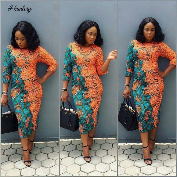 LATEST ORANGE ANKARA STYLES YOU SHOULD SLAY