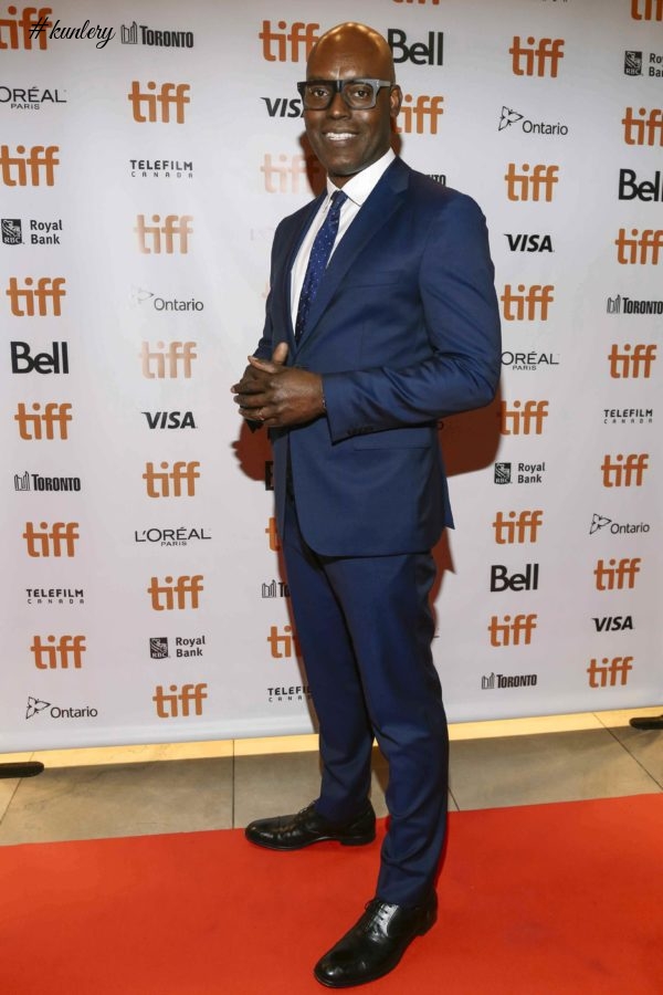 BIMBO AKINTOLA, DANNY GLOVER, SOMKELE IYAMAH-IDLAHAMA ON THE TIFF FESTIVAL RED-CARPET FOR THE SOLD OUT PREMIERE OF “93 DAYS”