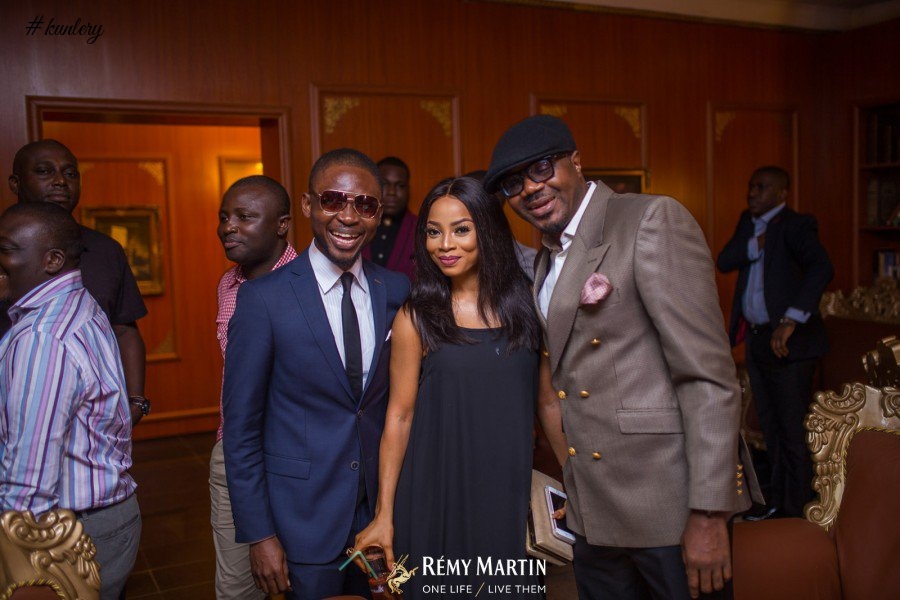 DJ JIMMY JATT, TOKE MAKINWA TARA DUROTOYE CELEBRATE THE NEW REMY MARTIN INFLUENCERS AT A PRIVATE DINNER