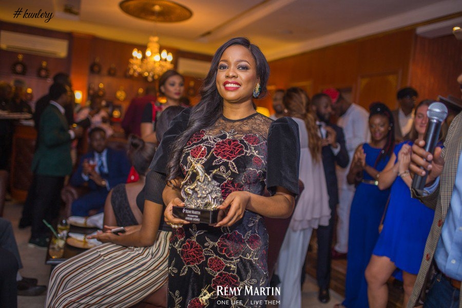 DJ JIMMY JATT, TOKE MAKINWA TARA DUROTOYE CELEBRATE THE NEW REMY MARTIN INFLUENCERS AT A PRIVATE DINNER