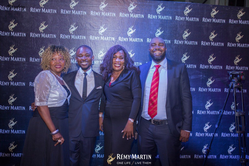 DJ JIMMY JATT, TOKE MAKINWA TARA DUROTOYE CELEBRATE THE NEW REMY MARTIN INFLUENCERS AT A PRIVATE DINNER