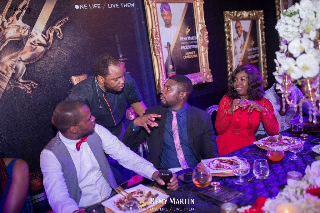 DJ JIMMY JATT, TOKE MAKINWA TARA DUROTOYE CELEBRATE THE NEW REMY MARTIN INFLUENCERS AT A PRIVATE DINNER