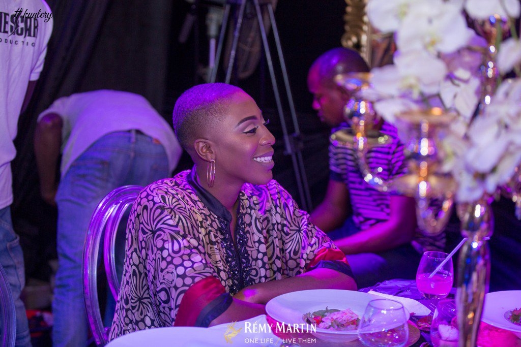 DJ JIMMY JATT, TOKE MAKINWA TARA DUROTOYE CELEBRATE THE NEW REMY MARTIN INFLUENCERS AT A PRIVATE DINNER