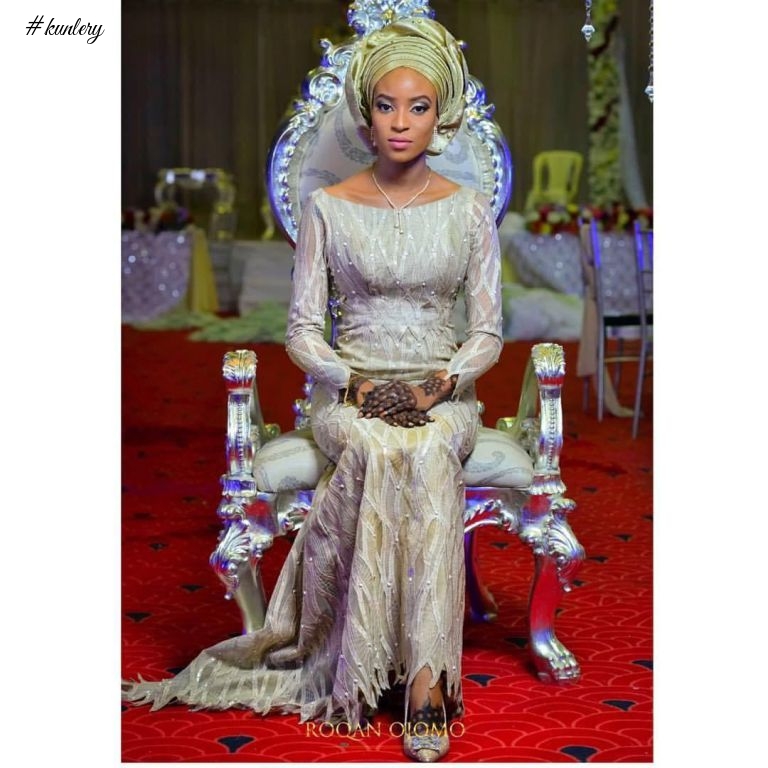 STUNNING WEDDING DRESSES OF THE HAUSA MODERN BRIDES WE ADORE