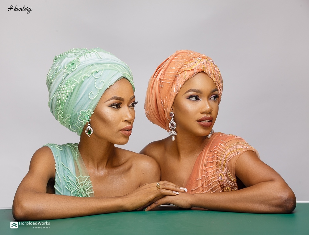 Dazzling Beauties Sharon Ooja & Precious John in Turban Tempest