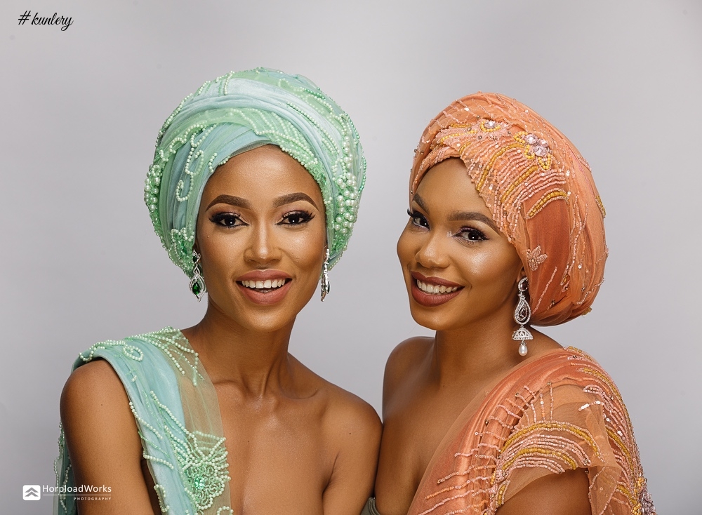 Dazzling Beauties Sharon Ooja & Precious John in Turban Tempest