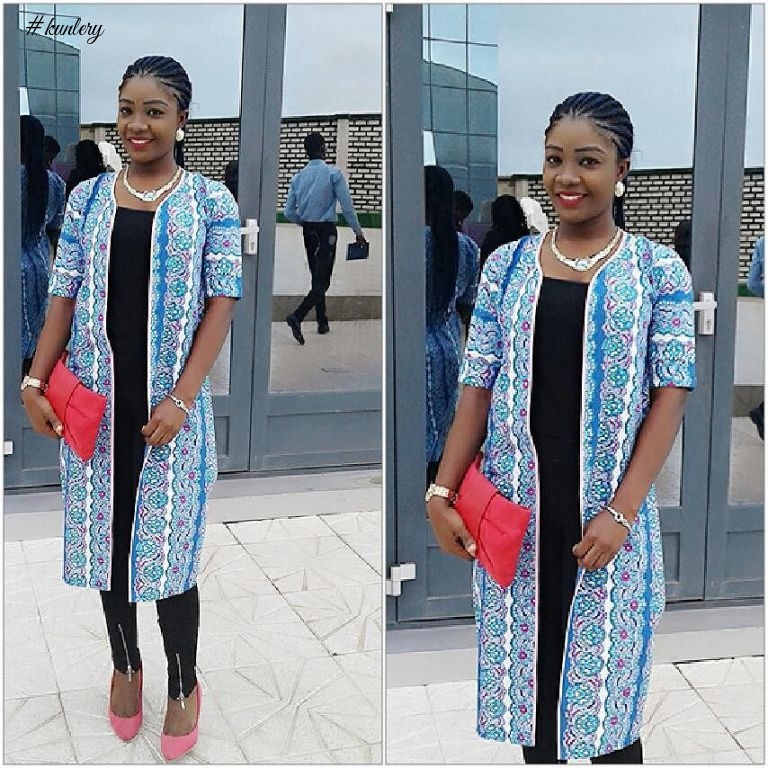 WEEKEND FASHION TREND: ANKARA KIMONO FOR THE FASHION LOVERS