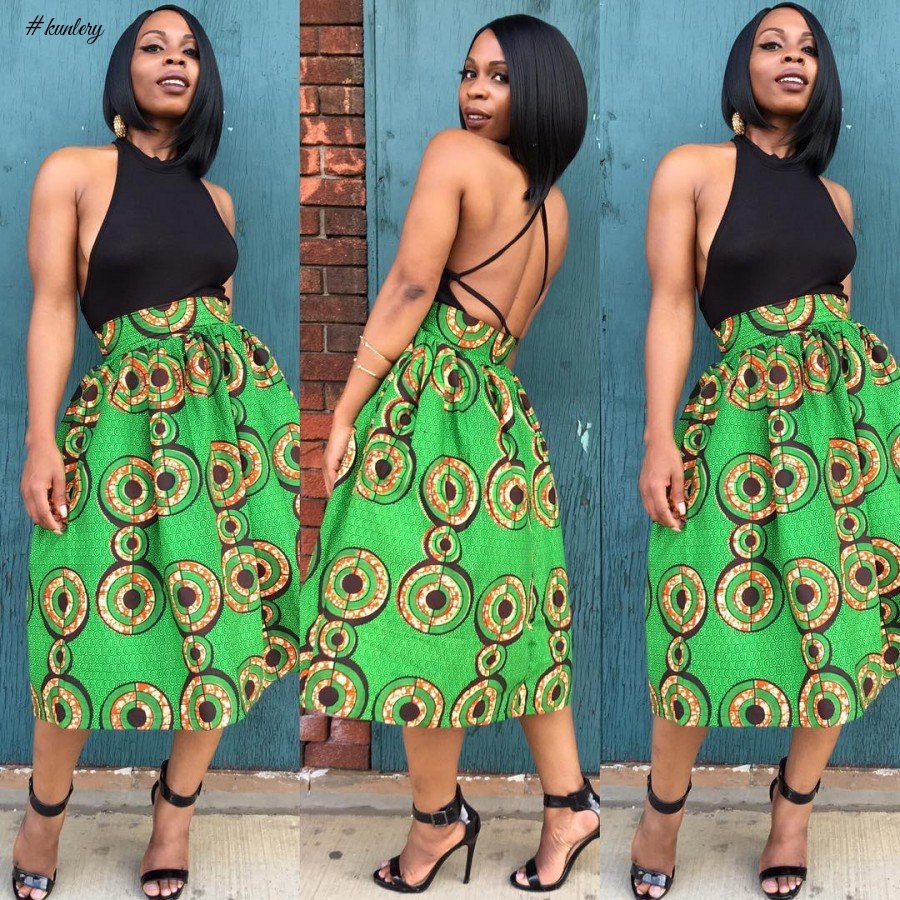 SLAY IN THESE SEXY ANKARA STYLES FOR COCKTAILS