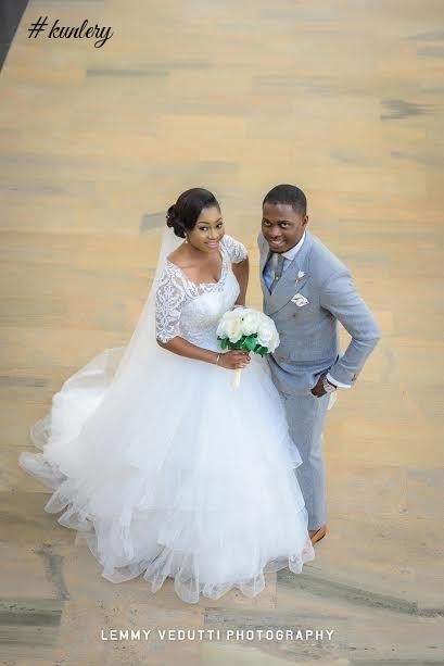 Zainab And Uche White wedding