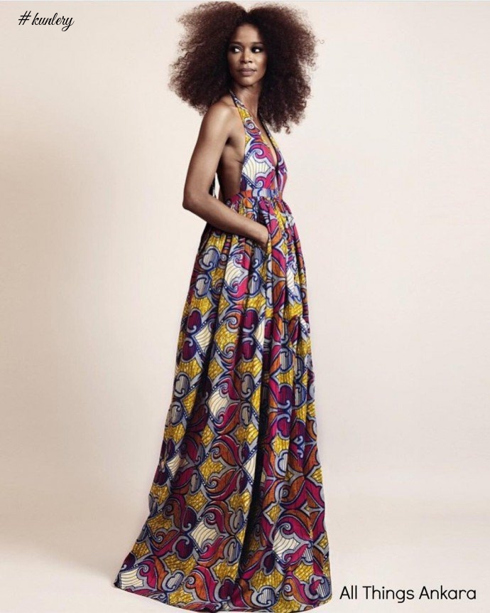 THESE ANKARA GOWNS ARE VERY COMFORTABLE