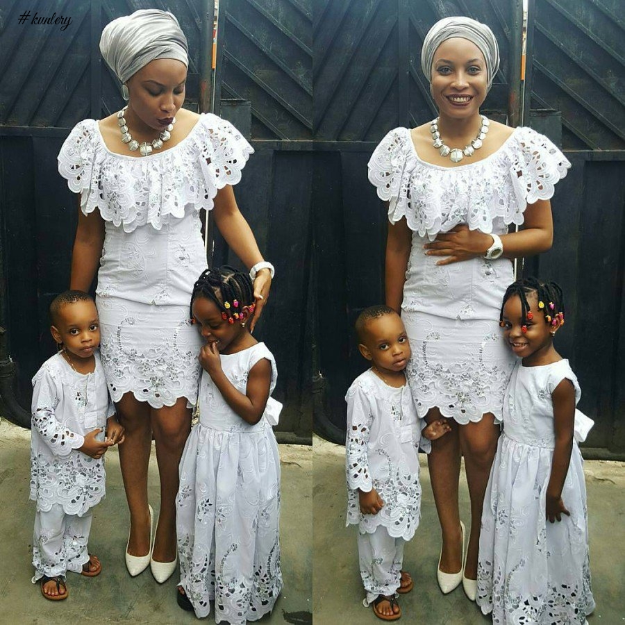 ASO EBI STYLES FOR YUMMY MUM’S AND THEIR CUTIES