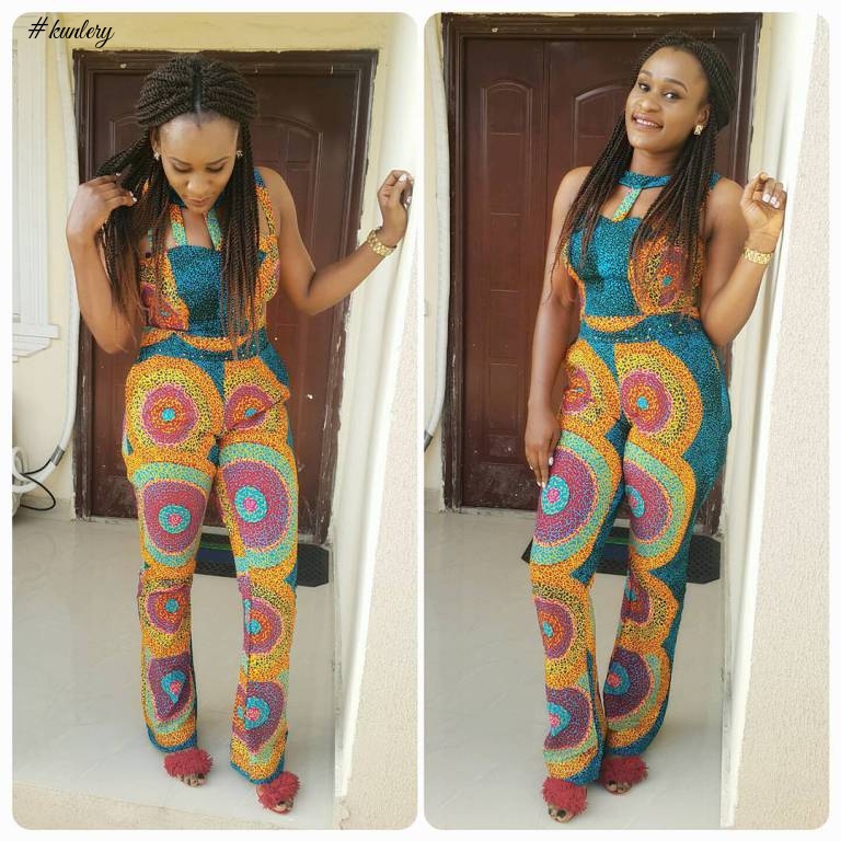 CHECK OUT THE ANKARA JUMPSUITS STYLES FASHIONISTAS ARE ROCKING THESE DAYS