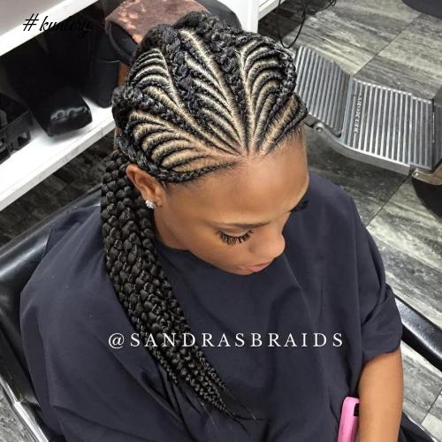 THE RIGHT KIND OF GHANA BRAID HAIRSTYLE