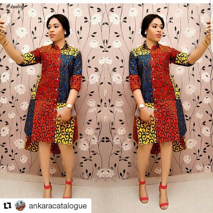 COLOUR POPPING ANKARA STYLES TO ADD VIBES TO YOUR LOOK