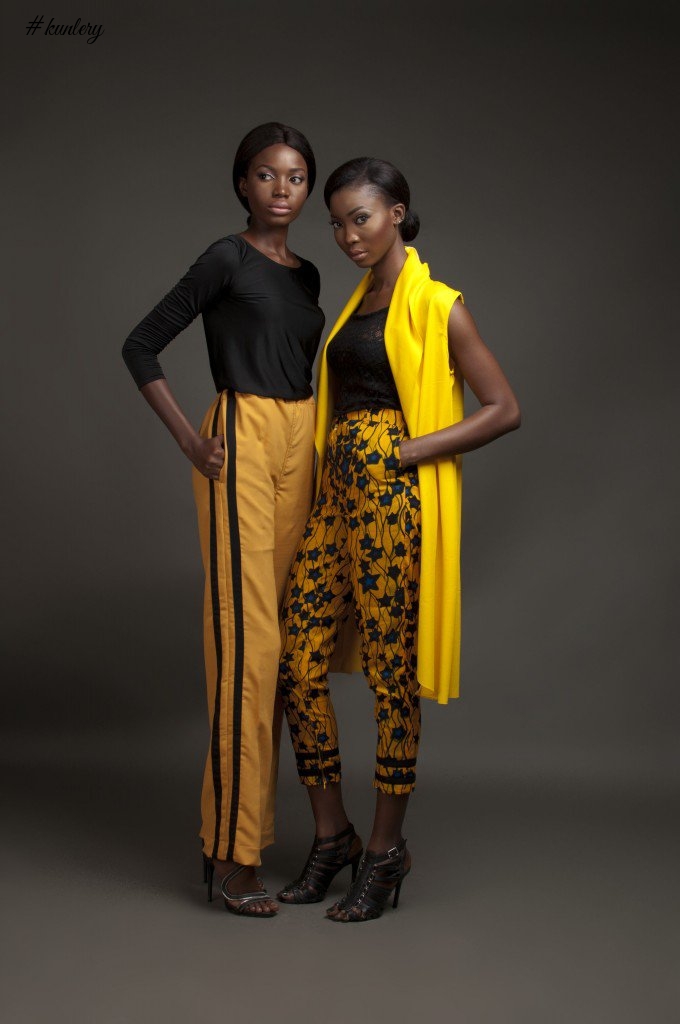 THE DANFO YELLOW COLLECTION BY ILLUSTRATIVE FASHION STUDIO