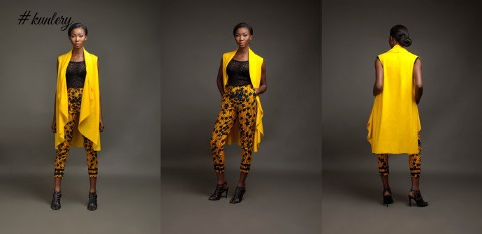 THE DANFO YELLOW COLLECTION BY ILLUSTRATIVE FASHION STUDIO