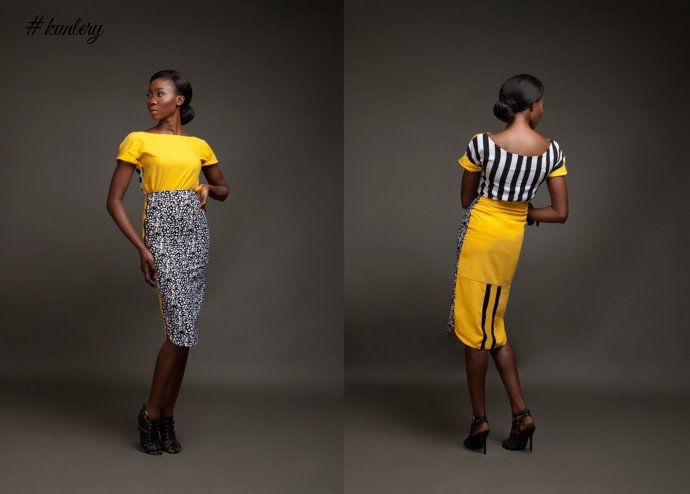 THE DANFO YELLOW COLLECTION BY ILLUSTRATIVE FASHION STUDIO