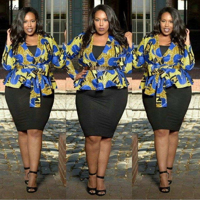 THE NOTEWORTHY PLUS-SIZE ANKARA OUTFITS TO ROCK