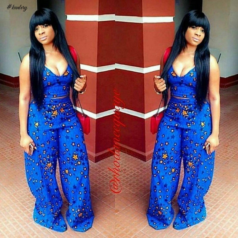 8 FASCINATING FLOOR LENGTH ANKARA PIECES