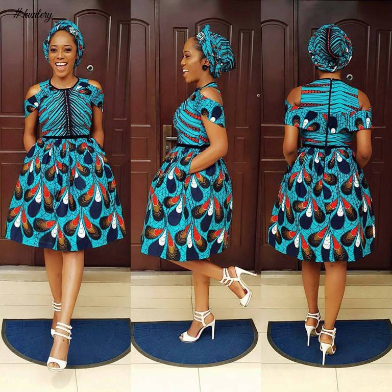 TRENDING ANKARA FABRIC SERIOUSLY BUZZING IN LAGOS