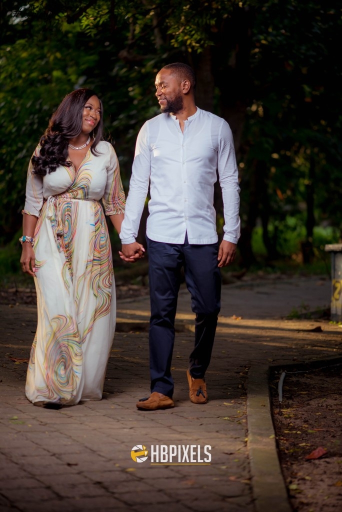 Tosin & Novo’s Fun Pre-Wedding Shoot with their Dog | Photos by Happy Benson Pixels