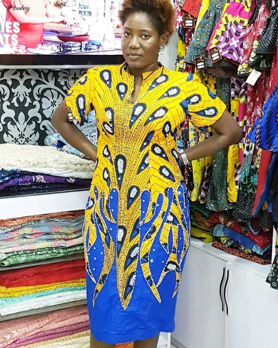 MAKE IT CHIC THIS WEEK IN STUNNING LATEST ANKARA STYLES