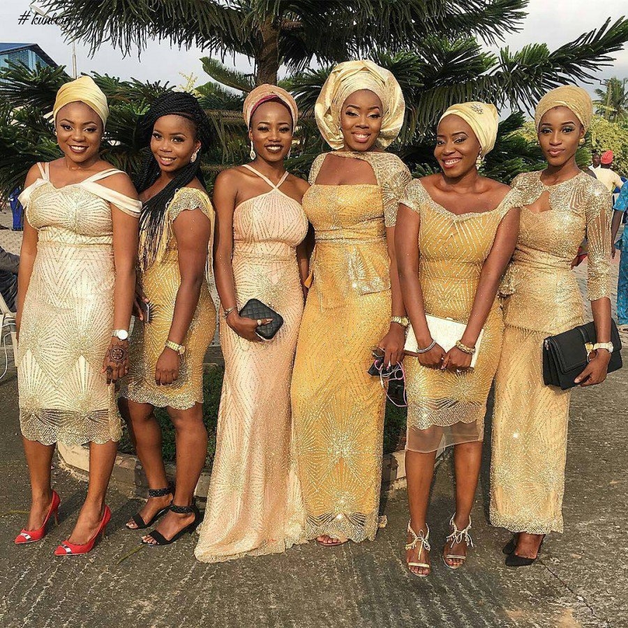 MESMERIZING ASO EBI STYLES FROM THIS PAST WEEKEND