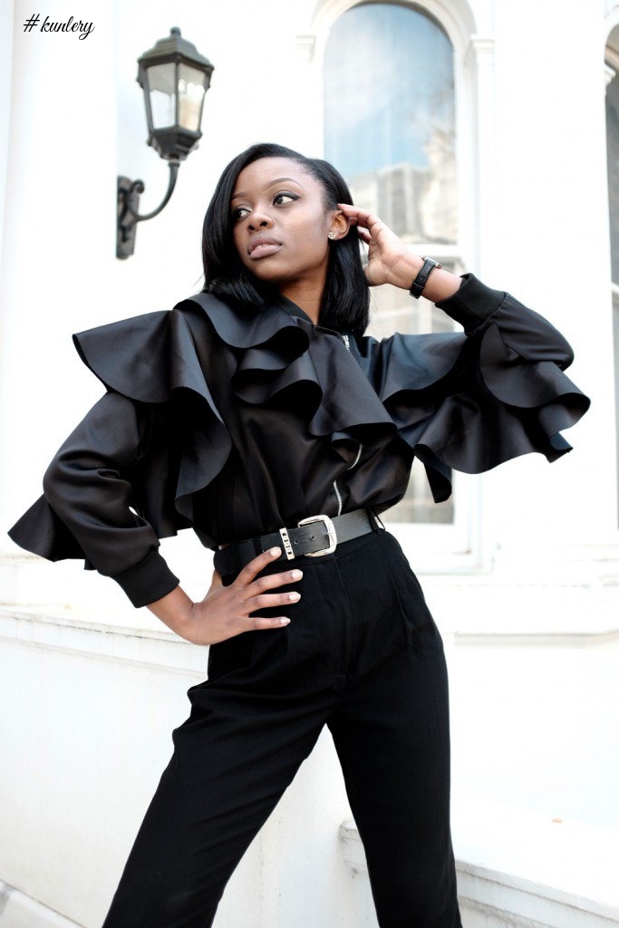 HOT TREND: ASOS RUFFLE BOMBER JACKET