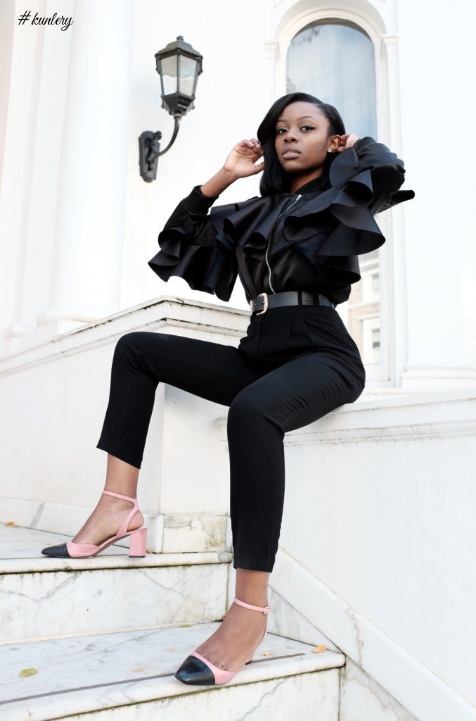 HOT TREND: ASOS RUFFLE BOMBER JACKET