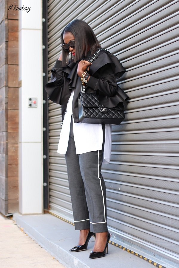 HOT TREND: ASOS RUFFLE BOMBER JACKET