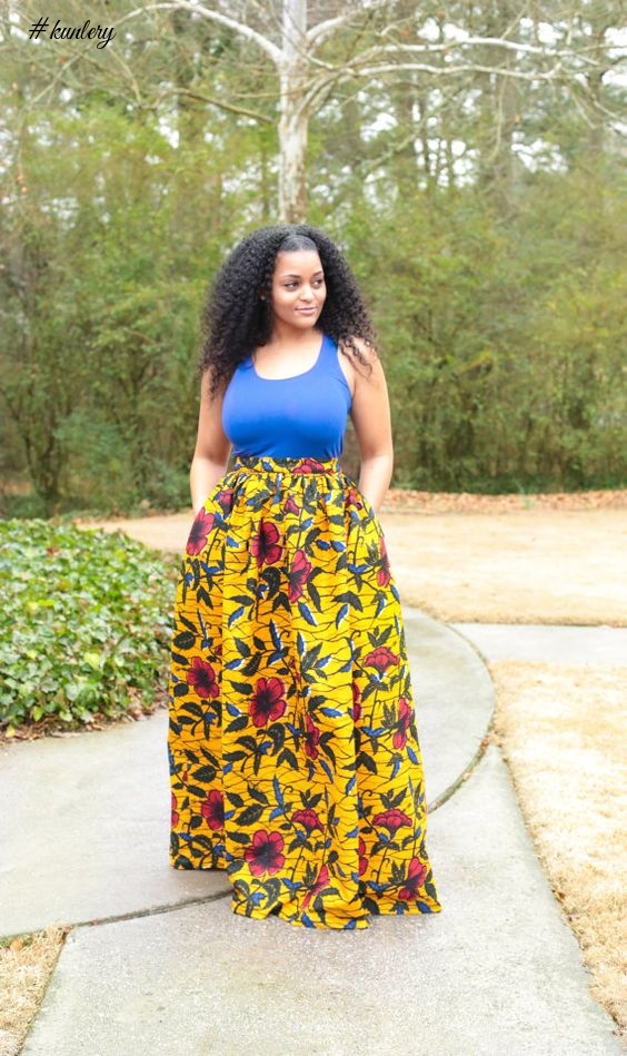 ANKARA MAXI SKIRTS FOR THE WIN