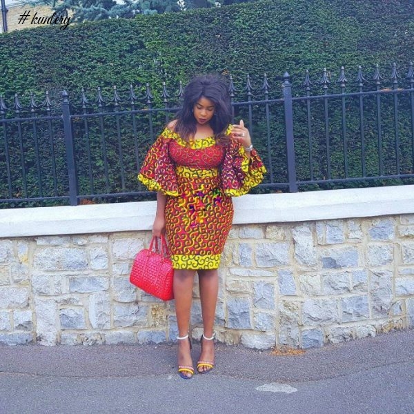 Flared Sleeves Are Becoming A Norm In African Print Fashion