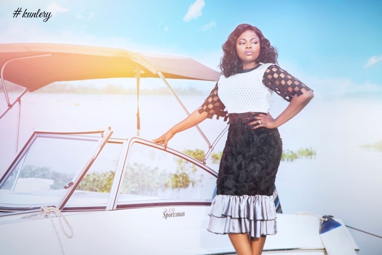 FUNKE AKINDELE MODELS FOR CONTEMPORARY LABEL AYO VAN ELMAR