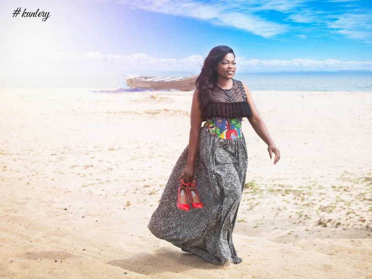 FUNKE AKINDELE MODELS FOR CONTEMPORARY LABEL AYO VAN ELMAR