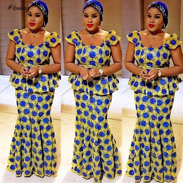 STUNNING ASO EBI STYLES