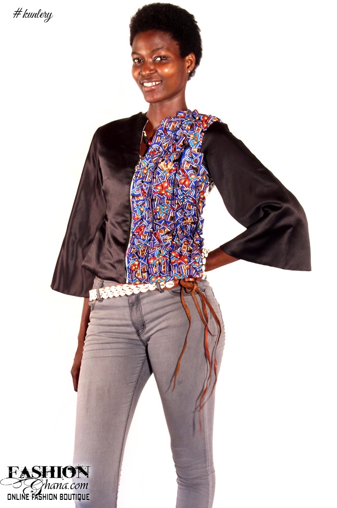 See These Fabulous Leather & Print African Fashion Fit For Outdoors